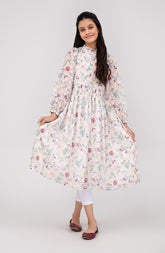 Girls Smocking Dress-GWD700125